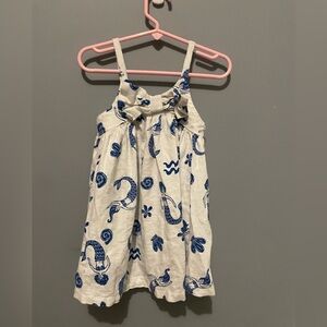 Linen Mermaid Dress 2T‎